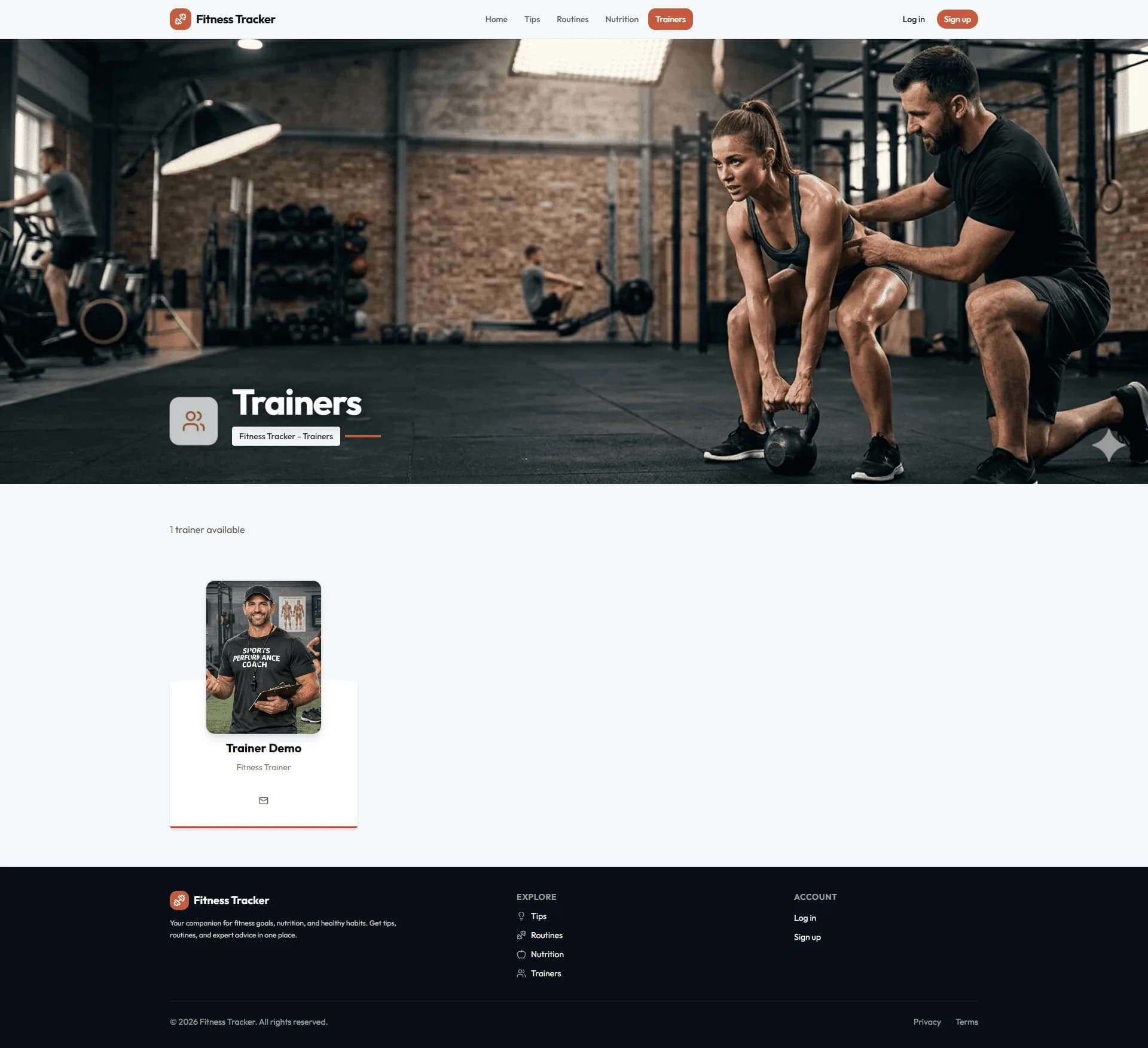 Personal Fitness Tracker by CodeDarbar — screenshot 2
