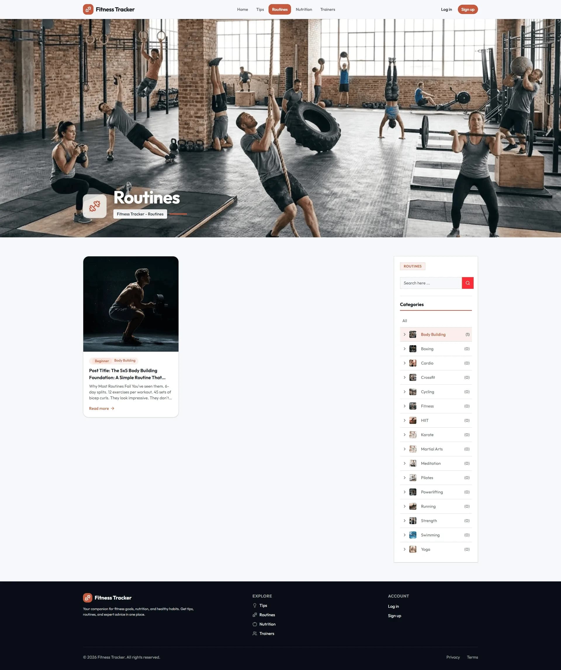 Personal Fitness Tracker by CodeDarbar — screenshot 3