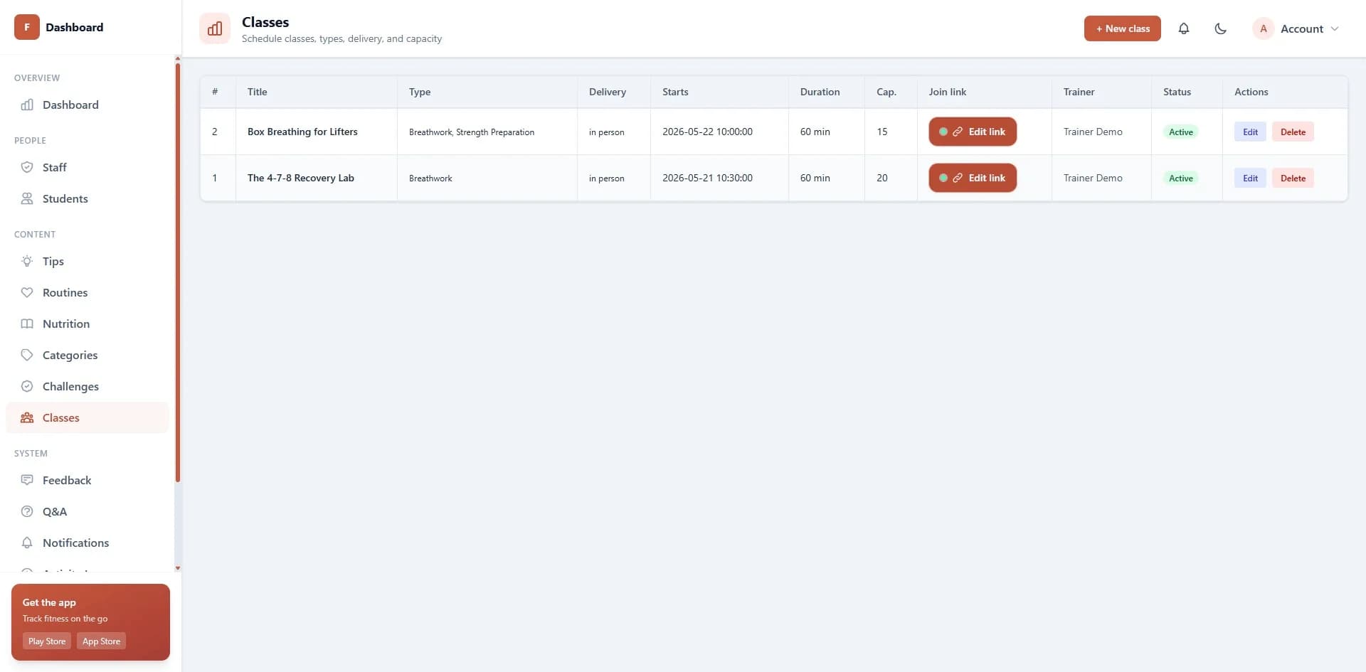 Personal Fitness Tracker by CodeDarbar — screenshot 7