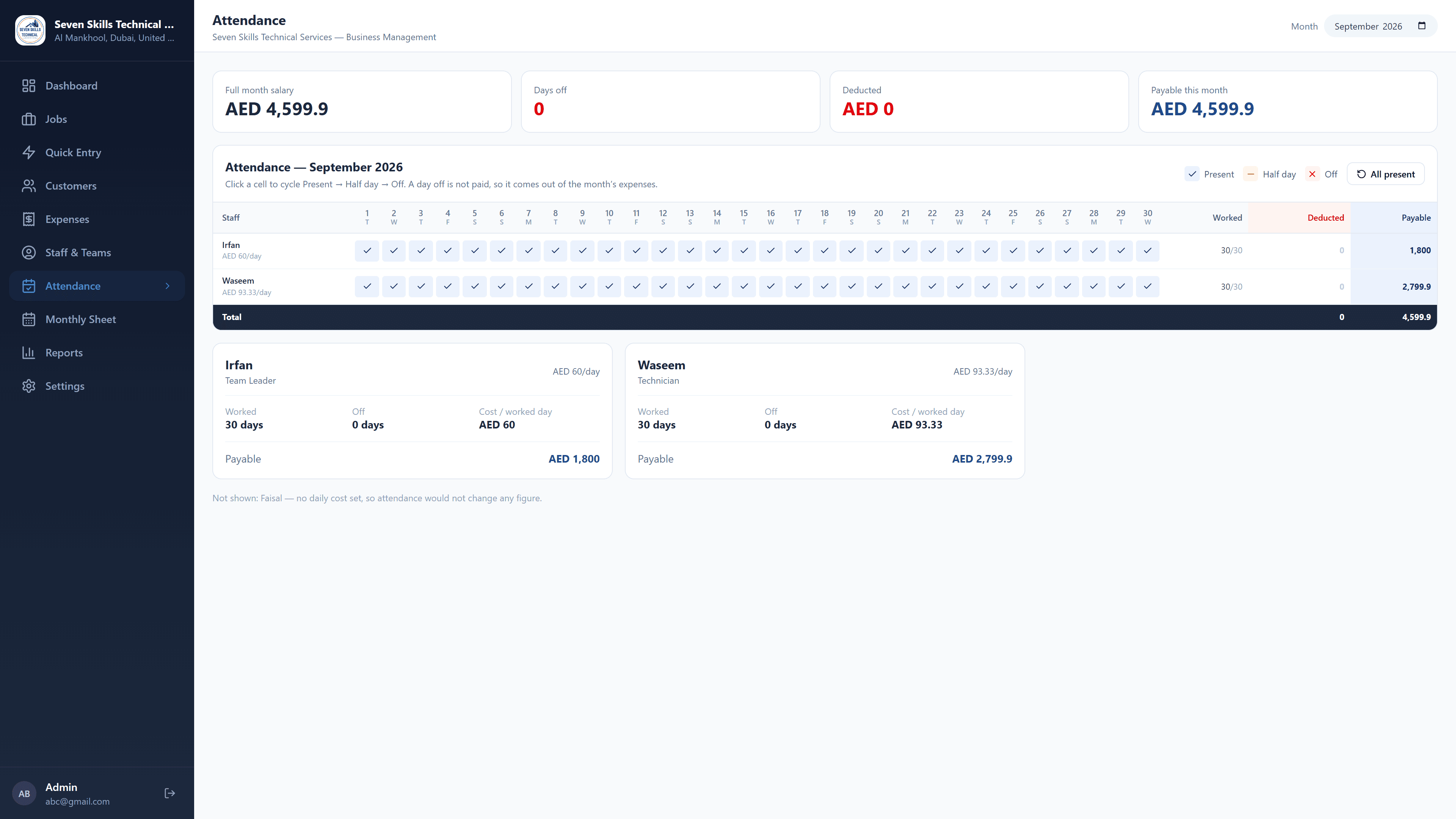 Field Service Business Manager by CodeDarbar — screenshot 7