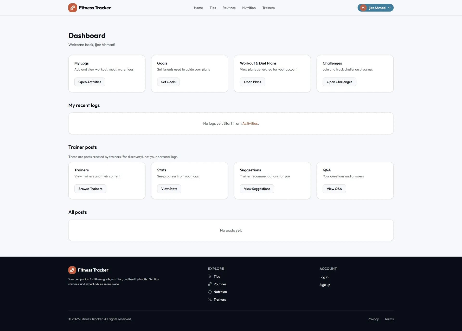 Personal Fitness Tracker by CodeDarbar — screenshot 8