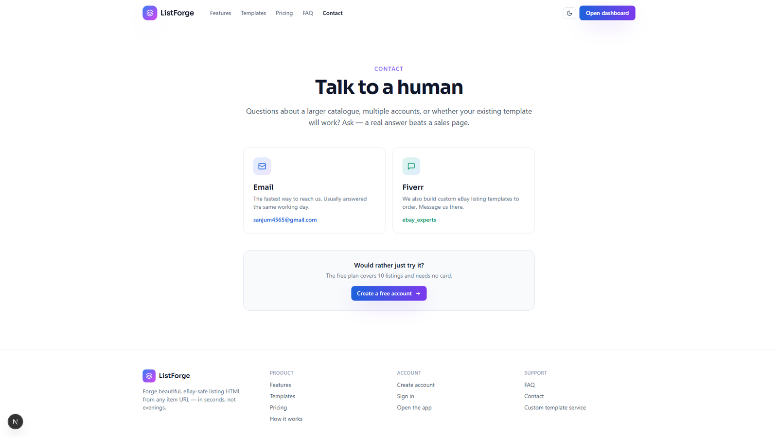 ListForge eBay Template Editor/Generator by Code Darbar — screenshot 18