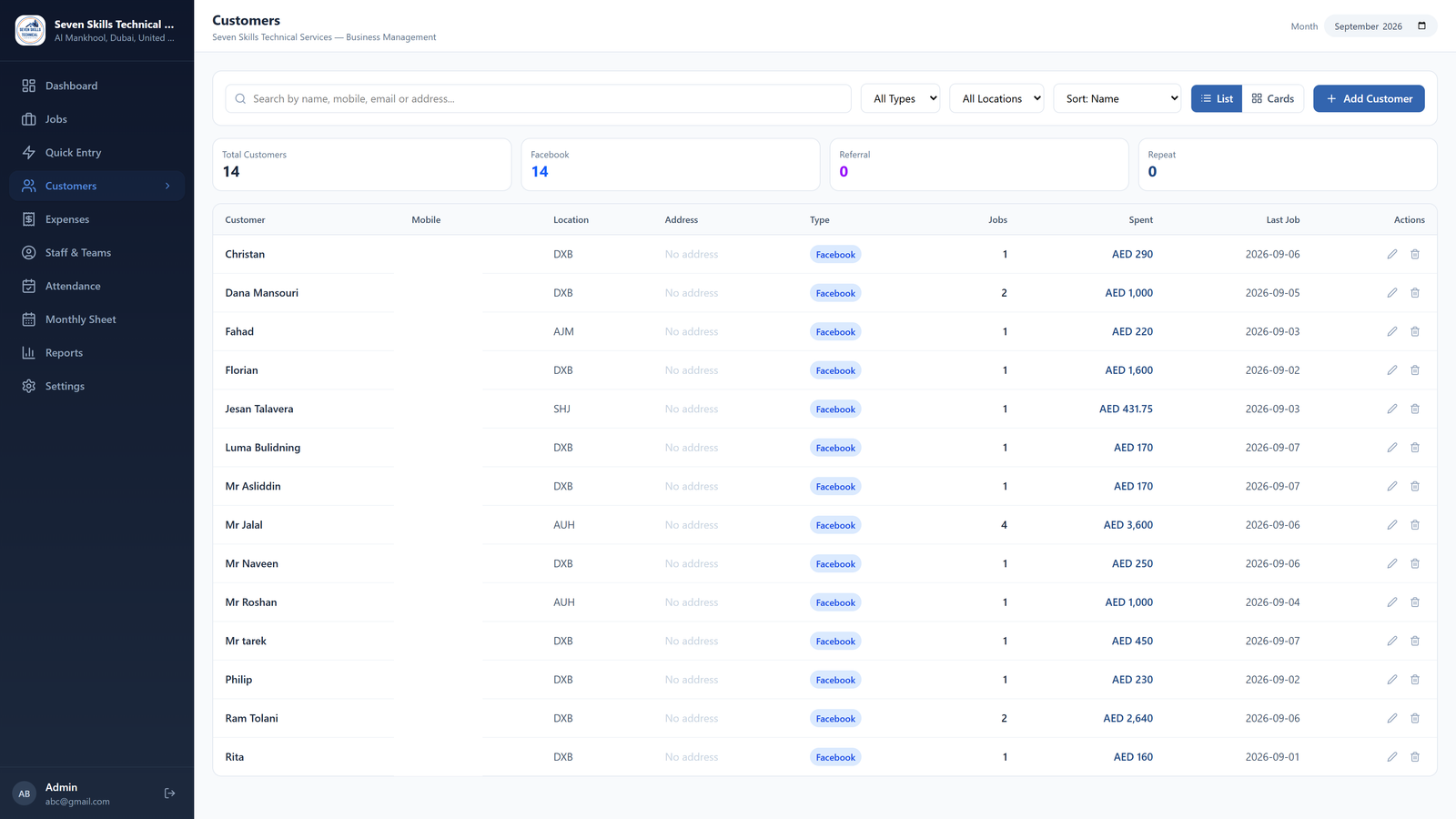 Field Service Business Manager by Code Darbar — screenshot 4