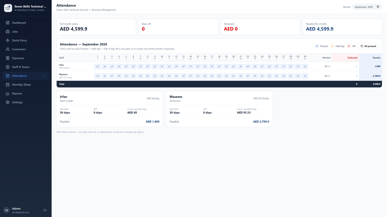 Field Service Business Manager by Code Darbar — screenshot 7