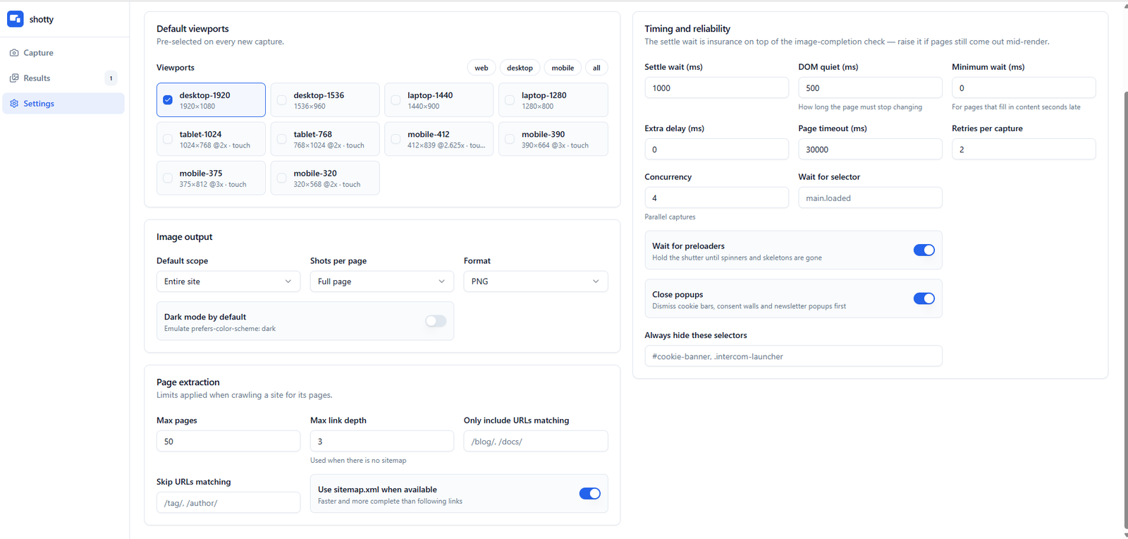 Shotty Captures Full Page by Code Darbar — screenshot 3