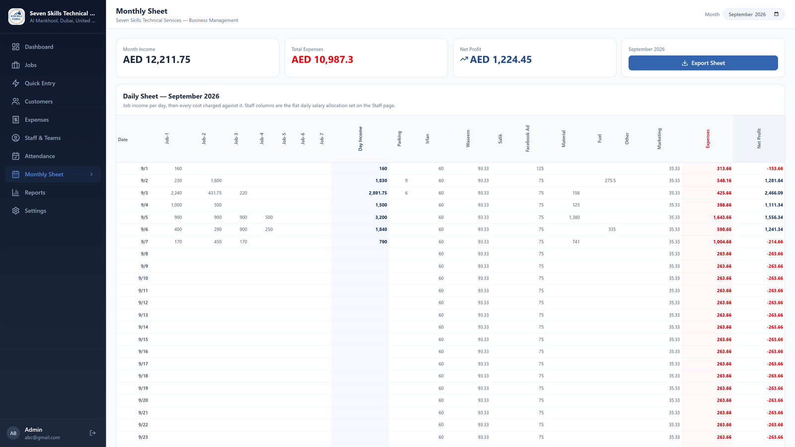 Field Service Business Manager by Code Darbar — screenshot 8