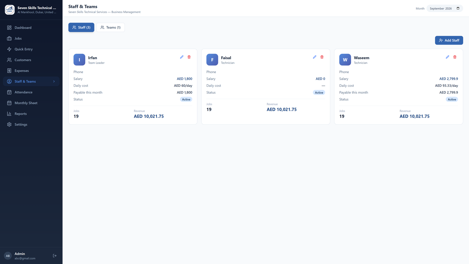 Field Service Business Manager by Code Darbar — screenshot 6